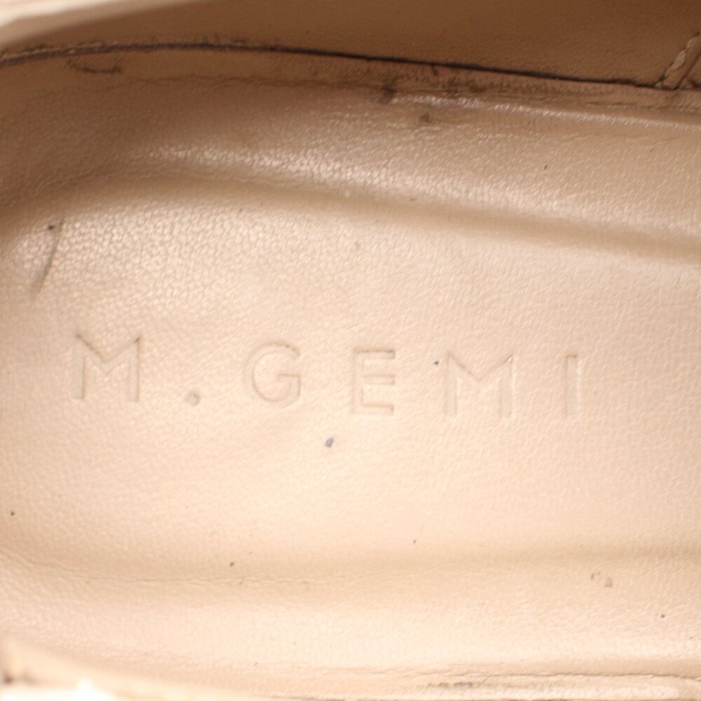 M. Gemi The Gianna Taupe Women's Size EU 41 Croco Printed Leather Slip On - Picture 10 of 10